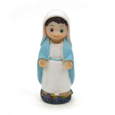 Imagem de Imagem Nossa Senhora Das Graças Infantil Importada Resina 8