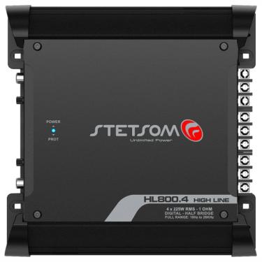 Imagem de Módulo Amplificador Digital Stetsom HL800.4 Canais - 900 Watts RMS - 1 Ohm