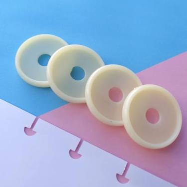 Imagem de Kit 12 Discos G 32mm de Caderno Infinito Sistema Inteligente Amor Infinito Cadernos - Círculo (Leite Condensado)