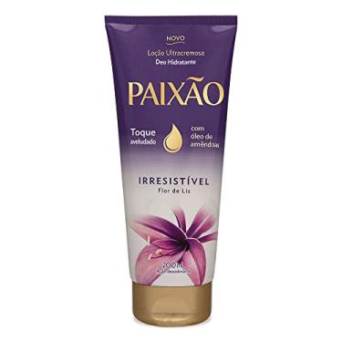 Imagem de Paixão Loção Hidratante Ultracremosa Irresistível Flor De Lis Ação Desodorante 200Ml