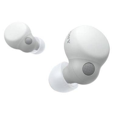 Imagem de Sony Fones de ouvido LinkBuds S com cancelamento de ruído verdadeiramente sem fio com Alexa integrada, fones de ouvido Bluetooth brancos