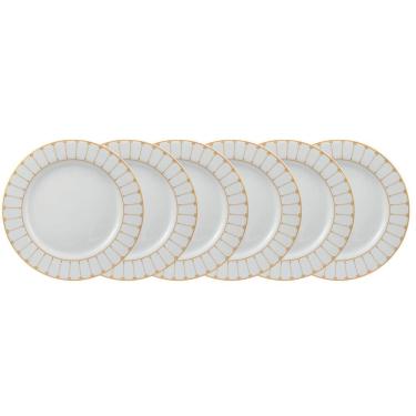 Imagem de Conjunto de Pratos Rasos 06 Peças Outono Schmidt