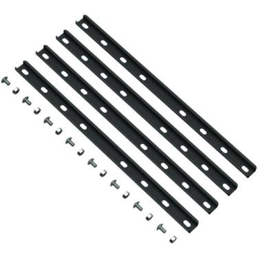 Imagem de KIT JOGO HASTE ADAPTADOR SUPORTE TV VESA 400x400 65"  PRETO - MULTIFOR