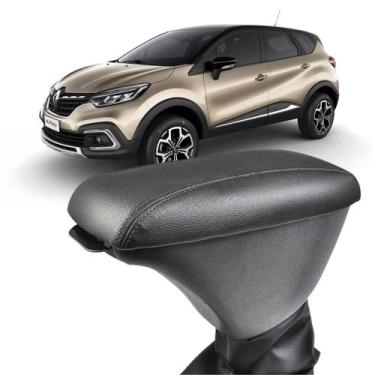Imagem de Apoio de Braço Renault Captur 2017 a 2023 Couro - Sofisticar, Grafite