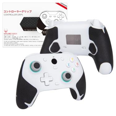 Imagem de HOTLINEGAMES Controller Grips Tape Compatible with Gamesir G7 SE / G7 HE / G7 Controller Accessories, Non-Slip, Sweat-Absorbent, Textured Soft Skin Kit, Easy Apply (Handle Grips)