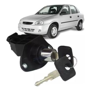 Imagem de Cilindro Botão Porta Malas Eletrica Corsa Sedan Classic 1994 1995 1996