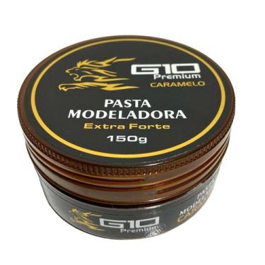 Imagem de Pasta Modeladora para cabelo Caramelo Alta Fixação G10 150G - G10 Prem