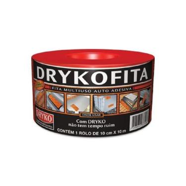 Imagem de Fita Adesiva Aluminizada Terracota 10CM X 10M Rolo DRYKO - ALDEM