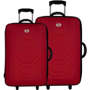 Imagem de Kit Mala de Viagem 2 peças Média e Grande Village Básica Resistente, V