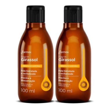 Imagem de Kit 2 Óleo Corporal Farmax Girassol 100ml