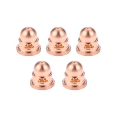 Imagem de Bico Corte Fino 45A 220930 Tocha Pmx Consumível Plasma - OMEGA, 5 Unid