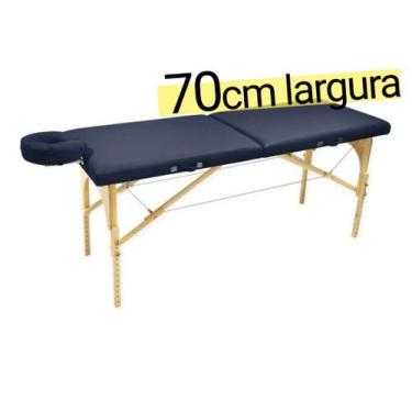 Imagem de Maca Legno Largura 70cm Portátil, Reforçada, Capacidade 300Kg - Altura