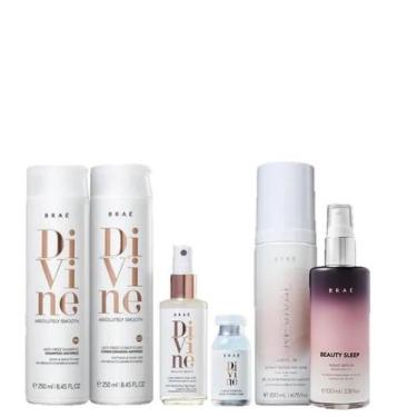 Imagem de Brae Divine Duo 250ml Queratina Liquida 60ml Ampola 13ml Leave-in Revi