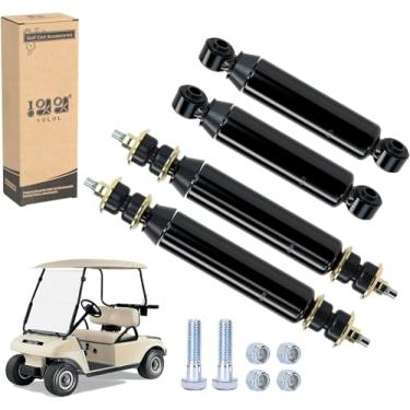 Imagem de 10L0L Carrinho de golfe Club Car DS Choques & Precedent Shocks, amortecedor dianteiro e traseiro para Club Car DS 1981-up, Precedent 2004-up, Tempo 2018-up Modelos a gás e elétrico, OEM 1014235,