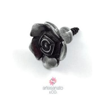 Imagem de Puxador Flor 2 - Artesanato & Co., Ouro Velho