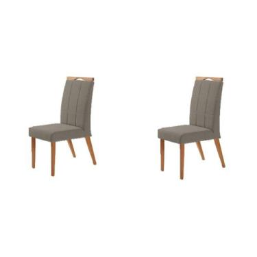 Imagem de Kit 2 Cadeiras Paris - Linho A 10 - Gran Decore