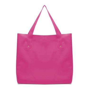 Imagem de Bolsa Sacola Rosa e Necessaire Feminina - Âmago