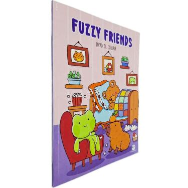 Imagem de Livro de Colorir Fuzzy Friends Coleção Bobbie Goods Deto Silva (Ilustrações)