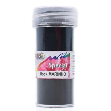 Imagem de Pó para Flocagem Floco Color 15g - True Colors, MARINHO