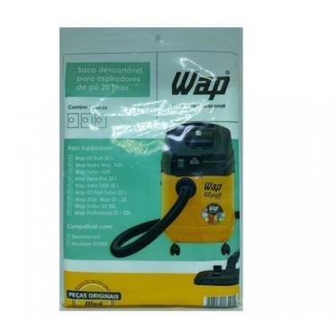 Imagem de Saco Descartável  Aspirador Wap Gt Prof, Turbo 1600, St 25, 20 Lts