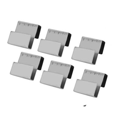 Imagem de Grampos de Sobreposição de Estufa de Aço Inoxidável, Braçadeira de Fixação de Estrutura de Vidro Durável para Manutenção de Estufa