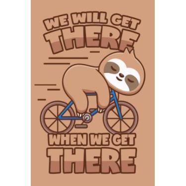 Imagem de Fahrrad-Faultier: Notizbuch (120 Seiten, 15x23cm, gepunktet) Dotted Bullet Grid Tagebuch Journal