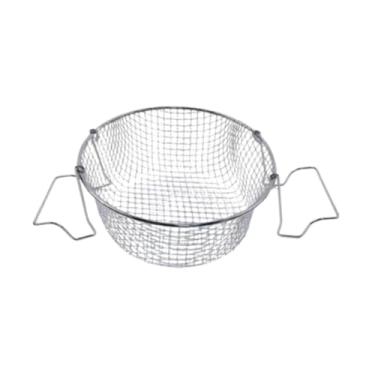 Imagem de Bothyi Cesta de aço inoxidável, salsichas de fritura multifuncional, filtro de cozinha cesta de cozimento para chefs jantar em casa, Xl