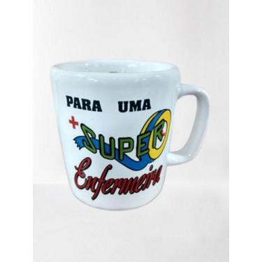 Imagem de Caneca personalizada Super Enfermeira Enfermagem 200ml - Artesanal