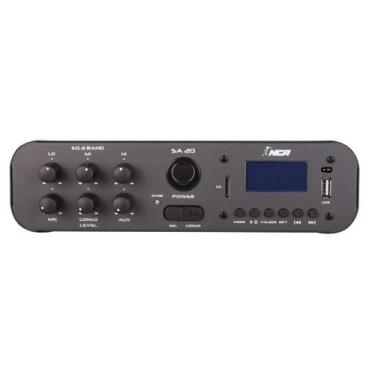 Imagem de Amplificador Compacto de Potência SA 20 - NCA - 100 WRMS - COM RÁDIO F