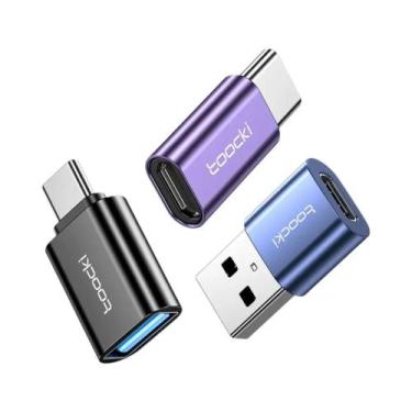 Imagem de Adaptador USB 3.0 Tipo C para Micro USB 2.0 - Conversor OTG para Macbo