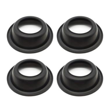 Imagem de Borracha de diafragma a vácuo do êmbolo do carburador da motocicleta para XL600 XL600V Transalp 1989-1999 (4 peças)