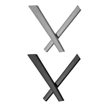 Imagem de Mryok 2 pares de meias de substituição para óculos Oakley Splinter – cinza e preto