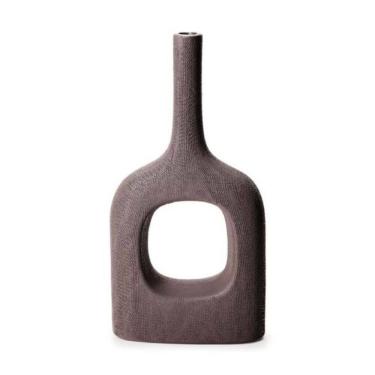 Imagem de Vaso Decorativo Marrom em Poliresina 40x20cm Mart