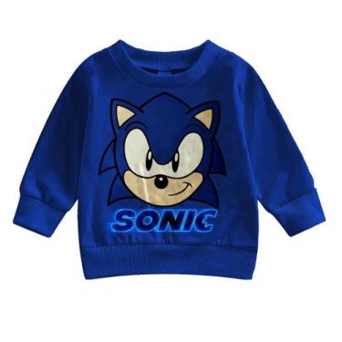 Imagem de Blusa de frio Sonic Amy Rose Tallis infantil flanelado careca - STAMMP