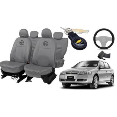 Imagem de Kit capa couro Astra 98-11 mantém o carro impecável - ferro tech br