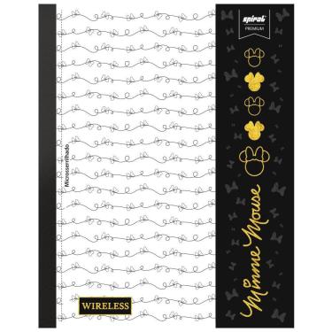 Imagem de Caderno univ.1x1 80fl coladas wire. Minnie pb 2406570 Spiral Mip pt 1 un