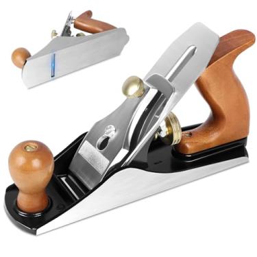 Imagem de Plaina Manual com Lâmina em Aço 12-164, Plaina, Plaina Manual Pequena, Plaina Desengrossadeira, Plaina de Bloco, Plaina para Acabamentos, 25 * 6,5 * 14 cm, para Trabalhar Madeira, Aplainar, Aparar