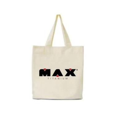 Imagem de Bolsa Ecobag Algodao cru academia - kyros, 32 x 38 cm sem alça , alça 