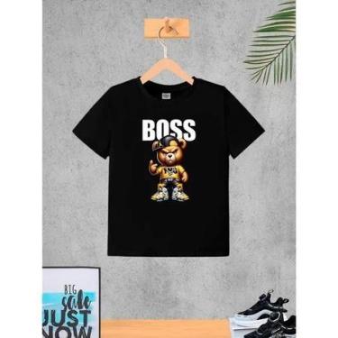 Imagem de Camiseta Infantil Menino Roupa Criança Masculino Verão - loja dinka, 2