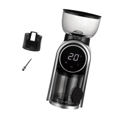 Imagem de SiaBiced Máquina de Moer Elétrica de Café Burr Coffee Mühle, preto
