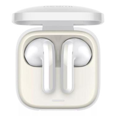 Imagem de Fone Bluetooth Xiaomi Redmi Buds 6 Active Branco  Som Imersivo e Tecno