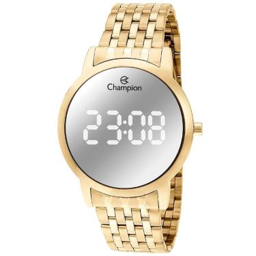 Imagem de Relógio CHAMPION feminino digital dourado CH40099B