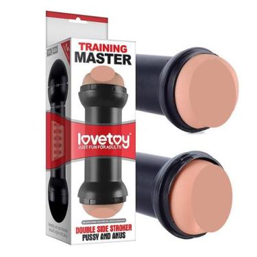 Imagem de Masturbador Vagina e Ânus lanterna em CYBERSKIN - LOVETOY
