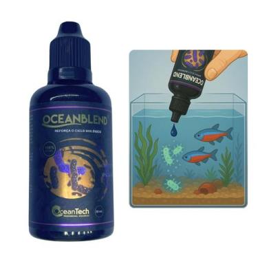 Imagem de Ocean Blend 50ml Acelerador Biológico Ocean Tech Aquario Pet