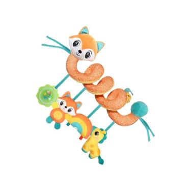 Imagem de Brinquedos Para Cadeira Auto Bebê | Chocalhos Berço Infantil,Pelúcia Sensorial Colorida para Carrinho Bebê 0 a 3 Anos Quarto Infantil Habilidades Cognitivas Menino Menina