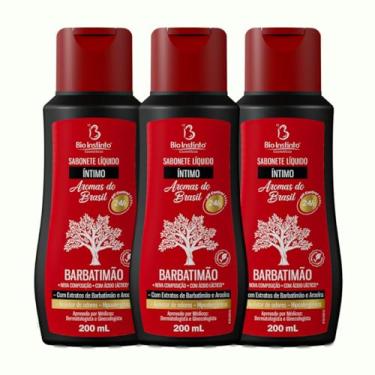 Imagem de 3 UNDs Sabonete Íntimo Líquido Barbatimão 200ml Bio Instinto