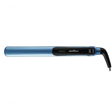 Imagem de Chapinha Prancha De Cabelos 35w Britania Ceramica Titanium Blue Bivolt