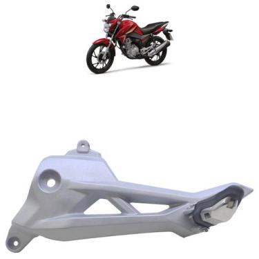 Imagem de Bacalhau Suporte Pedaleira CG 160 Titan 2016 2017 2018 2019 2020 2021 