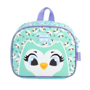 Imagem de Lancheira Térmica Escolar Up4You Coruja Menina Luxcel