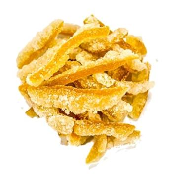 Imagem de Casquinha De Laranja Cristalizada Em Tiras 500g